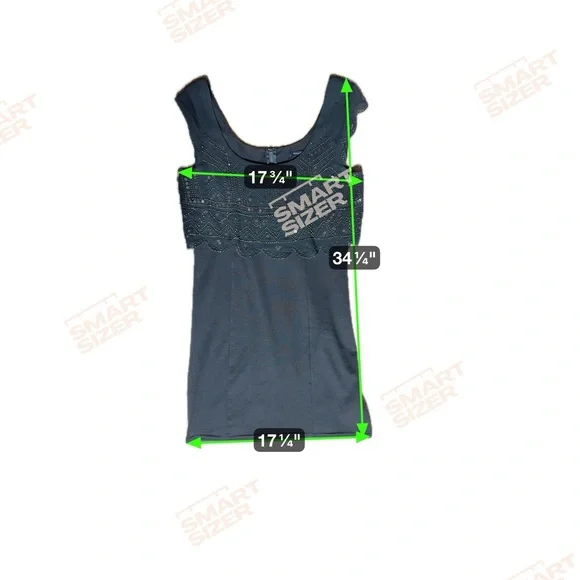 American Eagle Outfitters Gray Sequin Party Dress Size Medium - Picture 7 of 10